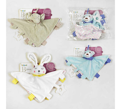 Брязкальце-комфортер FM 555-13 /14/15 (180) тваринка, прорізувач, у пакеті, ВИДАЄТЬСЯ МІКС – в наличии! Купите сейчас у KAZKOVA Брязкальце-комфортер FM 555-13 /14/15 (180) тваринка, прорізувач, у пакеті, ВИДАЄТЬСЯ МІКС – в наличии! Купите сейчас у KAZKOVA