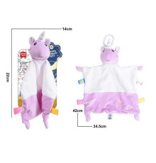 Брязкальце-комфортер 688 M135 (96) текстильне, кільце для підвішування, в пакеті