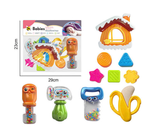 Брязкальце 8436-23 (96/2) в пакеті – в наличии! Купите сейчас у KAZKOVA