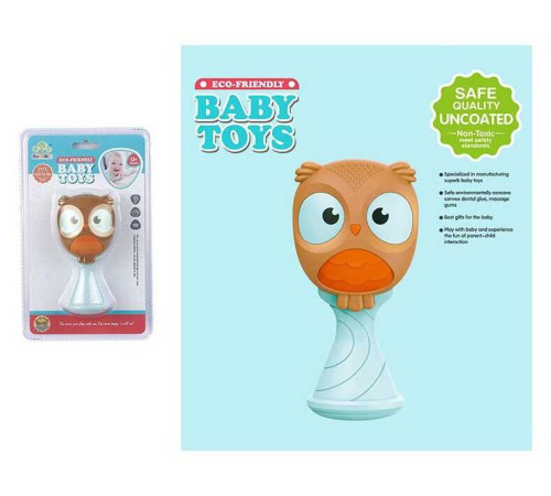 Брязкальце SL 84801-57 (144/4) "Совеня", гримлячі елементи, в слюді – в наличии! Купите сейчас у KAZKOVA Брязкальце SL 84801-57 (144/4) "Совеня", гримлячі елементи, в слюді – в наличии! Купите сейчас у KAZKOVA