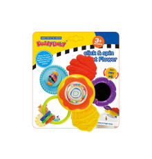 Брязкальце 0884 (48) ласощі, люстерко, пискавка, на листі