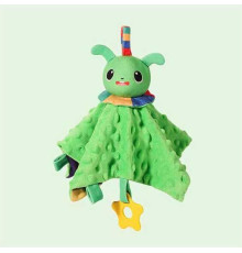 Брязкальце-комфортер QBX 043 A (60) прорізувач, дзвінкий елемент, 26 см, у пакеті