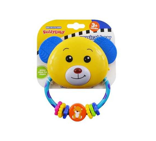 Брязкальце 0598 (96) ведмедик, музичний чіп, прорізувач, підсвітка, гра з кульками, на листі – в наличии! Купите сейчас у KAZKOVA