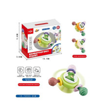 Брязкальце-спінер 8083 E (400/2) гумові прорізувачі, присоска, в коробці