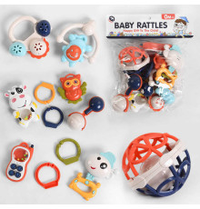 Набір брязкалець BM 6200-1 (84/2) 8 шт, телефон-пискавка, в пакеті