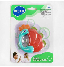 Брязкальце E 318 B-1 (72/2) "Hola”, "Павич", на листі