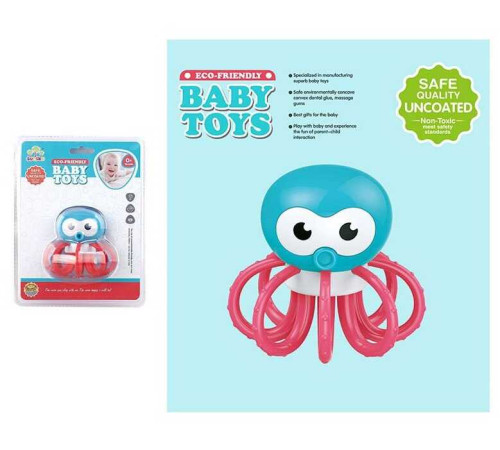 Брязкальце SL 84801-58 (144/4) “Восьминіг”, на листі – в наличии! Купите сейчас у KAZKOVA Брязкальце SL 84801-58 (144/4) “Восьминіг”, на листі – в наличии! Купите сейчас у KAZKOVA