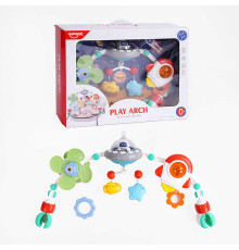 Брязкальце-дуга HE 0318 (12) музика, підсвічування, брязкальце, прорізувачі, в коробці