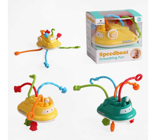 Брязкальце 1159 (192/2) 2 види, пальчикові ігри, тріскачка, гумові мотузочки, прорізувачі, в коробці – в наличии! Купите сейчас у KAZKOVA