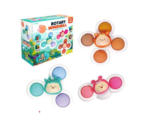 Брязкальце-спінер HB-TL 01 (72) 3 штуки, на присосках, pop it, в коробці – в наличии! Купите сейчас у KAZKOVA Брязкальце-спінер HB-TL 01 (72) 3 штуки, на присосках, pop it, в коробці – в наличии! Купите сейчас у KAZKOVA