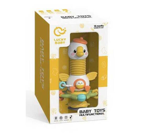 Брязкальце LDJ 230 B (36) “Гусеня”, звук, мелодії, прорізувач, пискавка, пальчикова гра, в коробці Брязкальце LDJ 230 B (36) “Гусеня”, звук, мелодії, прорізувач, пискавка, пальчикова гра, в коробці
