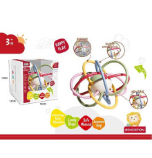 Брязкальце 668-223 (144) гумові елементи, в коробці