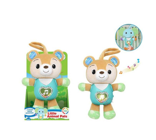 Музичне брязкальце 1963-3 (48) підсвічування, звуки тварин, мелодії, кумедні звуки, кульки, пластиковий тулуб, текстильні голова та кінцівки, в коробці – в наличии! Купите сейчас у KAZKOVA Музичне брязкальце 1963-3 (48) підсвічування, звуки тварин, мелодії, кумедні звуки, кульки, пластиковий тулуб, текстильні голова та кінцівки, в коробці – в наличии! Купите сейчас у KAZKOVA