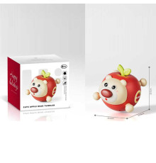 Брязкальце 211 A/B (96) "Ведмедик", нелягайко, пискавка, гумові прорізувачі, в коробці