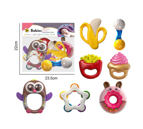 Брязкальце 8436-27 (96/2) в пакеті – в наличии! Купите сейчас у KAZKOVA