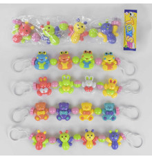 Брязкальце 431 ABC / 430-1 (240/2) 4 види, в пакеті