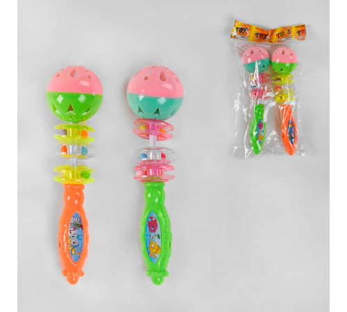 Брязкальце LD 8-4 (384/2) 2шт в пакеті Брязкальце LD 8-4 (384/2) 2шт в пакеті