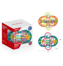 Брязкальце HE 0104 (48/2) 2 кольори, мультисенсорне, в коробці