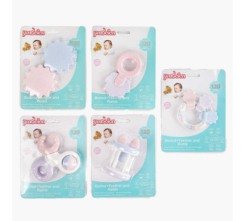 Брязкальце 689-9 (120) 5 видів, на листі, ВИДАЄТЬСЯ ТІЛЬКИ МІКС ВИДІВ – в наличии! Купите сейчас у KAZKOVA