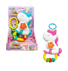 Музична підвіска 38468 (96/2) "WToys", 2 кольори, ОЗВУЧУВАННЯ УКРАЇНСЬКОЮ МОВОЮ, 6 пісень, 6 казок, мелодії, підсвічування, намистини, в коробці