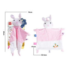 Брязкальце-комфортер 688 M138 (96) текстильне, кільце для підвішування, в пакеті