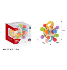 Брязкальце HE 0194 (48) прорізувачі, тріскачка, в коробці