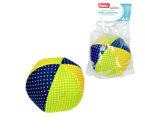 гр Брязкальце "М`яч Геометрія ХБ" 66244 (1) 15см "Bimbo" – в наличии! Купите сейчас у KAZKOVA
