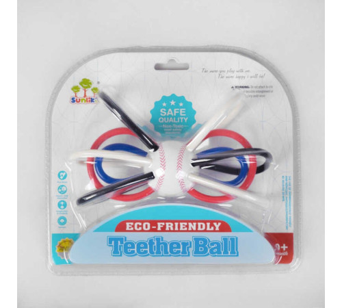 Брязкальце SL 84830 (96/2) “Бейсбольний м'яч”, в слюді – в наличии! Купите сейчас у KAZKOVA Брязкальце SL 84830 (96/2) “Бейсбольний м'яч”, в слюді – в наличии! Купите сейчас у KAZKOVA