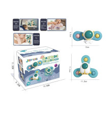 Брязкальце-спінер 32 B (120/2) “Космос”, 2 штуки, присоска, в коробці