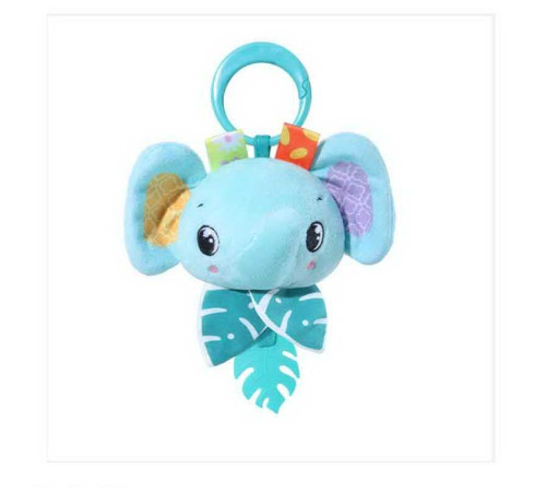 Брязкальце 24607 W (150) “Слоник”, вібрування, прорізувач, шелесткі елементи, кільце-тримач, в пакеті – в наличии! Купите сейчас у KAZKOVA