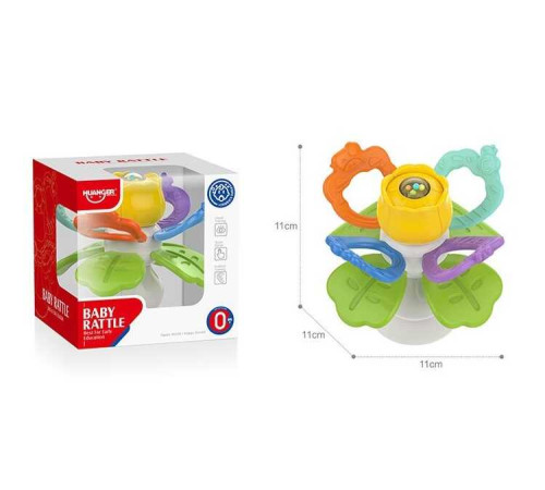 Брязкальце HE 0197 (72) тріскачка, прорізувачі, присоска, в коробці – в наличии! Купите сейчас у KAZKOVA