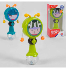 Брязкальце НЕ 0521 / НЕ 0522 (72) 2 кольори, світло, звук, в коробці