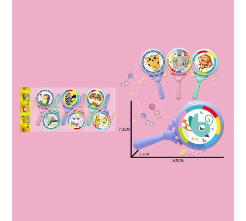 Набір брязкалець 0249-6 (180/2) 6 штук в пакеті – в наличии! Купите сейчас у KAZKOVA Набір брязкалець 0249-6 (180/2) 6 штук в пакеті – в наличии! Купите сейчас у KAZKOVA