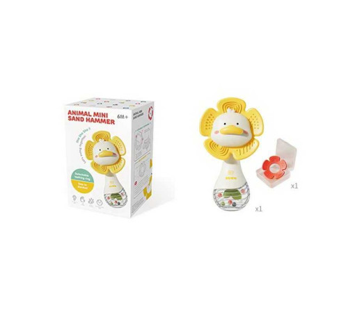 Брязкальце MD 2166/2167 (96) силіконовий прорізувач, в коробці – в наличии! Купите сейчас у KAZKOVA