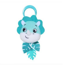 Брязкальце 24607 W/B (150) “Єдиноріг”, вібрування, прорізувач, шелесткі елементи, кільце-тримач, в пакеті