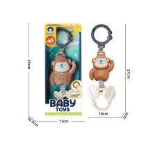 Брязкальце 988-6 (144) “Мавпа”, 12 мелодій, від батарейок, в коробці