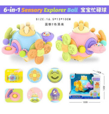 Брязкальце 051 B (72) 2 кольори, в коробці