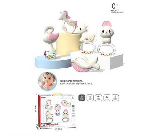 Набір брязкалець 1127-6 A (36/2) в коробці