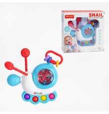 Брязкальце BY 202 (96) поп-іт, тріскачка, пискавка, пальчикові ігри, шумливі кольорові сфери, в коробці