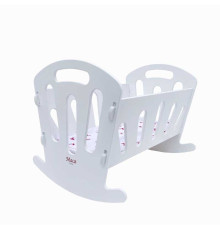 гр Ліжечко для ляльок 8001 (1) біле ТМ "Мася" в коробці