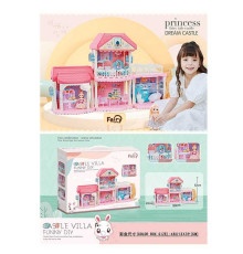 Будиночок 7001 (4) 2 поверхи, 4 кімнати, лялька 11 см, в коробці