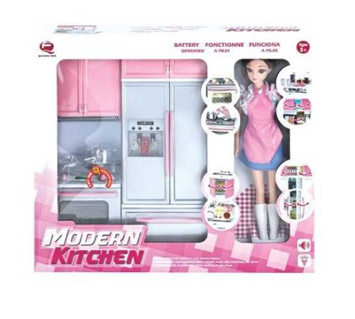 Лялька 26212 P-D (24/2) 30 см, меблі, підсвічування, звуки, в коробці