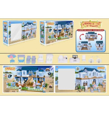 Вілла на морському березі "Щаслива сім'я" 012-11 (4) меблі, підсвічування, в коробці