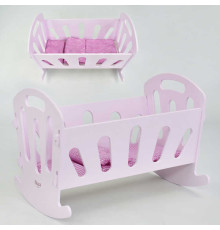 гр Ліжечко для ляльок 8001 (1) ТМ "Мася" в коробці