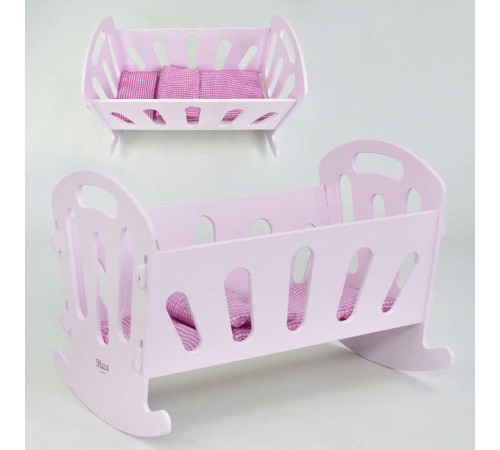 гр Ліжечко для ляльок 8001 (1) ТМ "Мася" в коробці