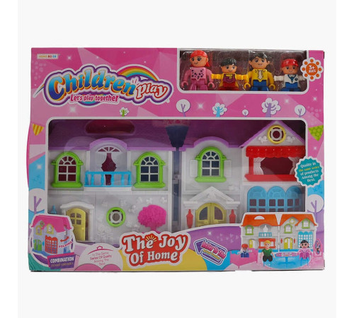 Будиночок 8166-4 A (36/2) фігурки, стіл та стільчики, розмір будинку 17 х 19.5 см, в коробці – в наличии! Купите сейчас у KAZKOVA