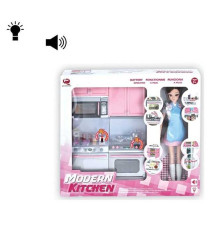 Лялька 26213 P-D (24/2) 30 см, меблі, підсвічування, звуки, в коробці