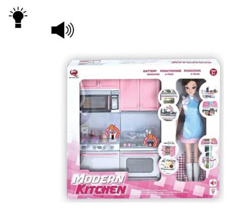 Лялька 26213 P-D (24/2) 30 см, меблі, підсвічування, звуки, в коробці