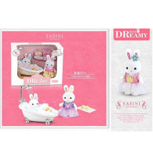 Набір меблів 6621-4 (96) "Щаслива родина", флоксова фігурка, в коробці