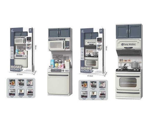 Кухня на батарейках CF 6601 / CF 6602 (60/2) 2 види, звук, підсвічування, кухонне начиння, в коробці – в наличии! Купите сейчас у KAZKOVA